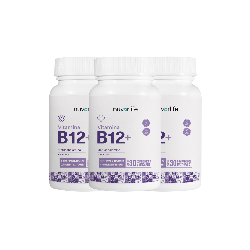B12+ – Kit com 3 unidades